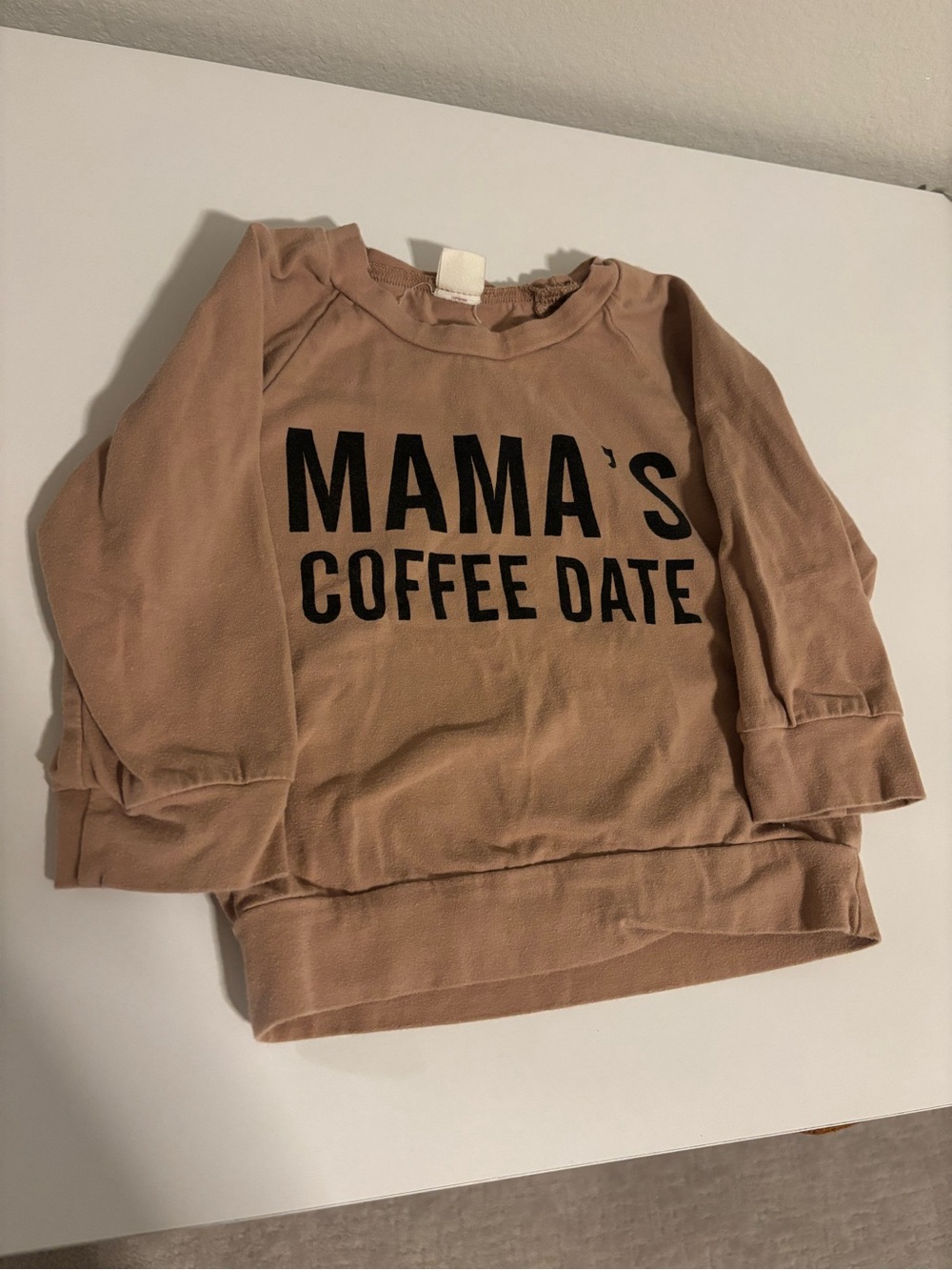 Mama’s coffee date baby sweatshirt